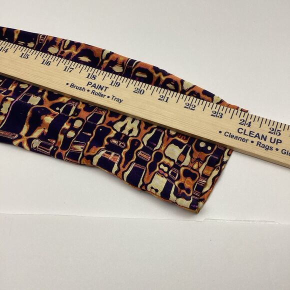 Twelfth Street By Cynthia Vincent Silk Cardigan Blue Orange Women’s Size Small - Picture 11 of 11